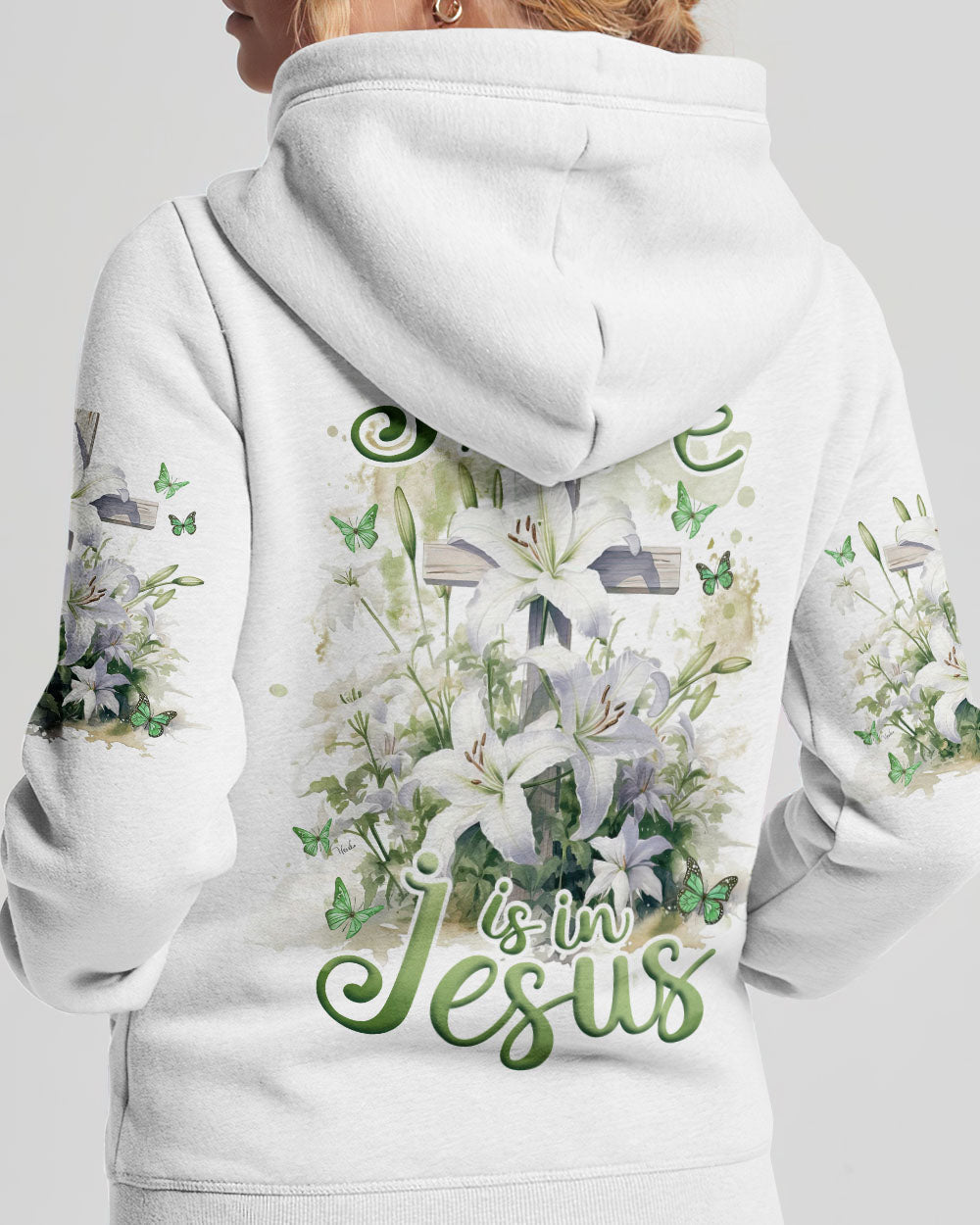 All My Hope Is In Jesus Lilies Women's All Over Print Shirt - Tlnz2902243