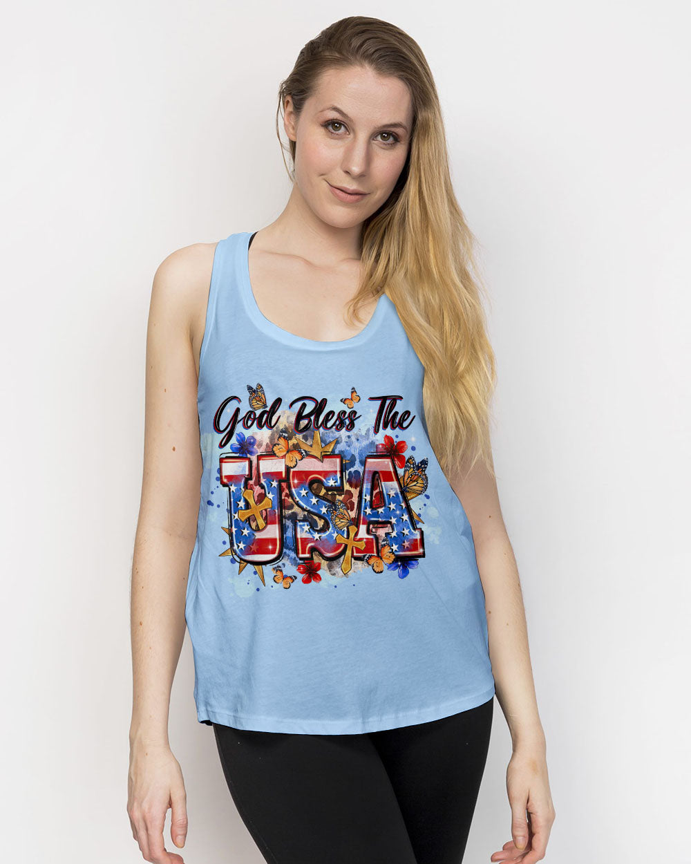 God Bless The USA Women's All Over Print Shirt - Tltr1509233