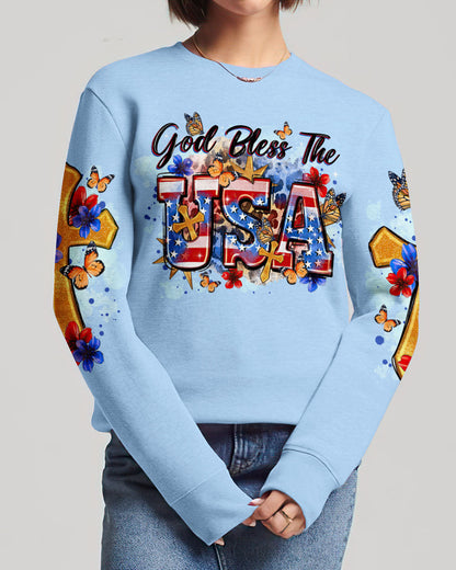 God Bless The USA Women's All Over Print Shirt - Tltr1509233