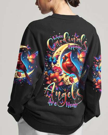 When Cardinals Appear Angels Are Near Women's All Over Print Shirt - Tltr1812232