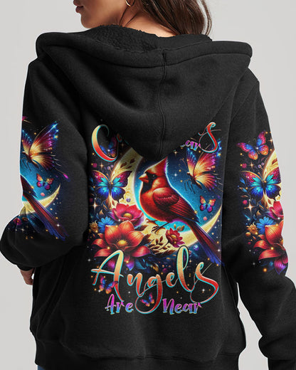 When Cardinals Appear Angels Are Near Women's All Over Print Shirt - Tltr1812232