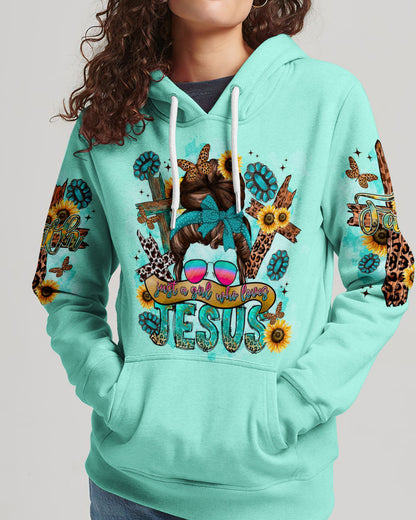 Just A Girl Who Loves Jesus Women's All Over Print Shirt - Tltr2209233