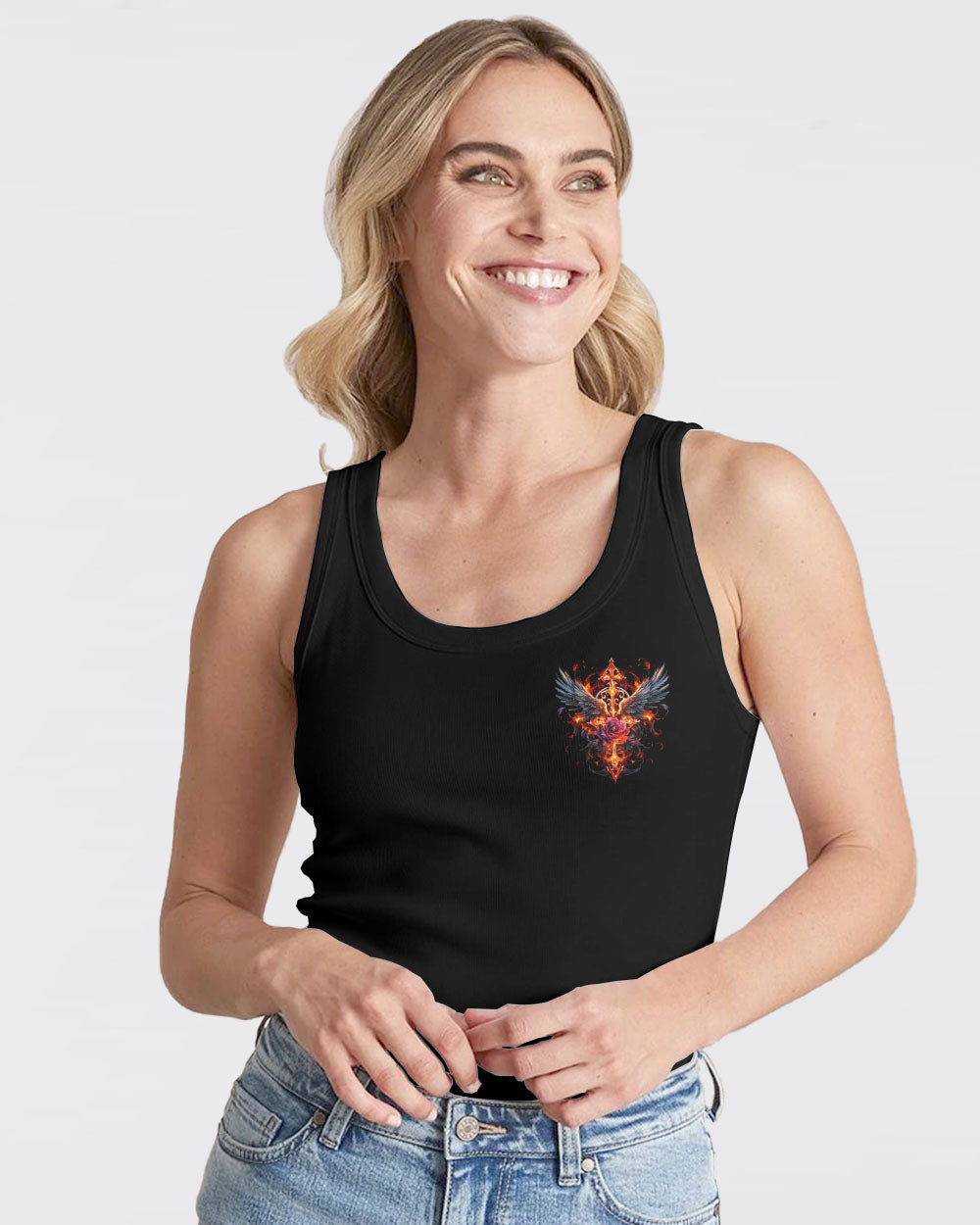 The Joy Of The Lord Fire Wings Women's All Over Print Shirt - Tltr2809233