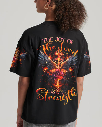 The Joy Of The Lord Fire Wings Women's All Over Print Shirt - Tltr2809233