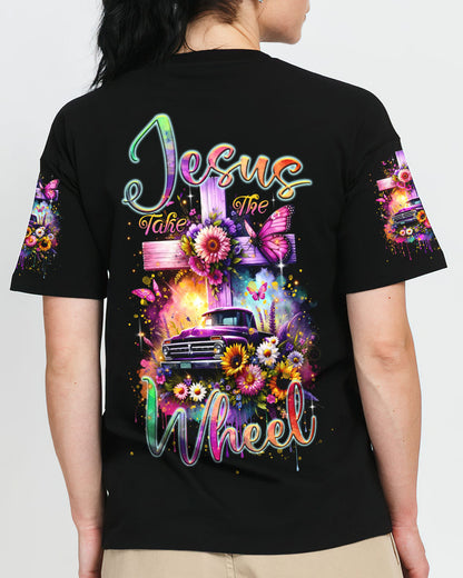 Jesus Take The Wheel Cross Truck Women's All Over Print Shirt - Tltr3011235