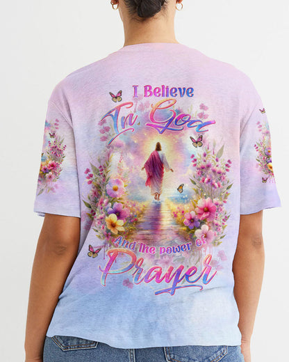 I Believe In God Walking On Water Women's All Over Print Shirt - Tltw0112234