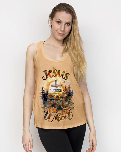 Jesus Take The Wheel Women's All Over Print Shirt - Tltw0703244