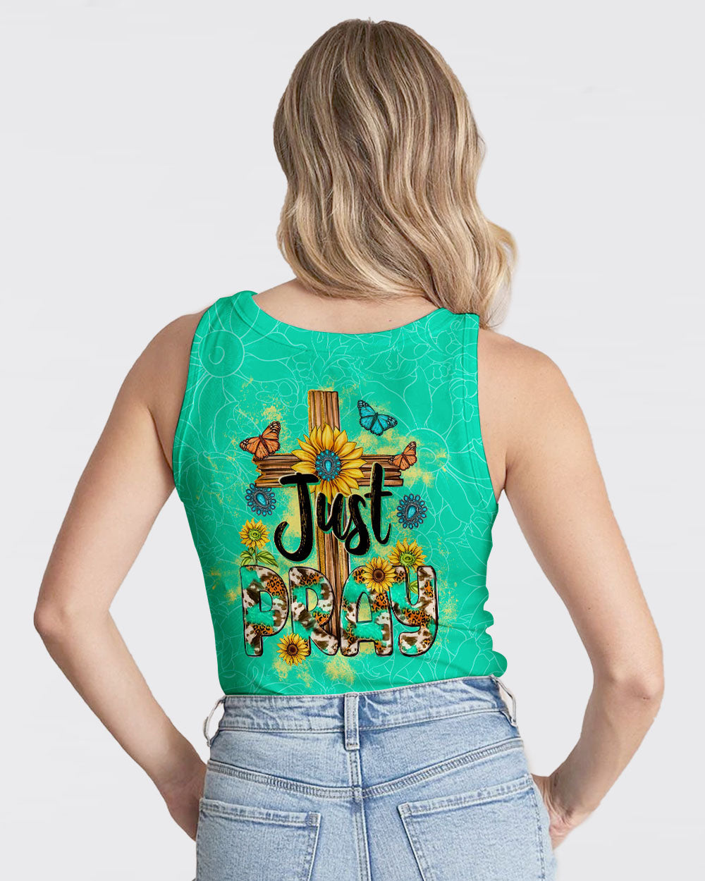 Just Pray Women's All Over Print Shirt - Tltw1011235