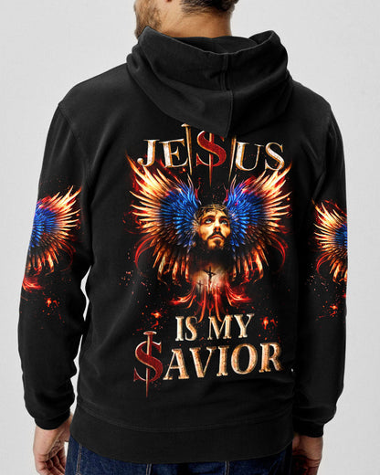 Jesus Is My Savior Wings Men's All Over Print Shirt - Tltw1108234