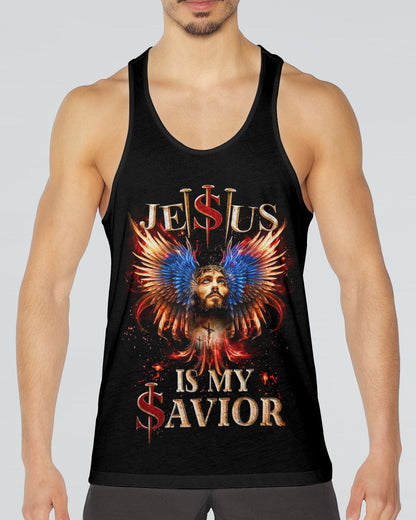 Jesus Is My Savior Wings Men's All Over Print Shirt - Tltw1108234