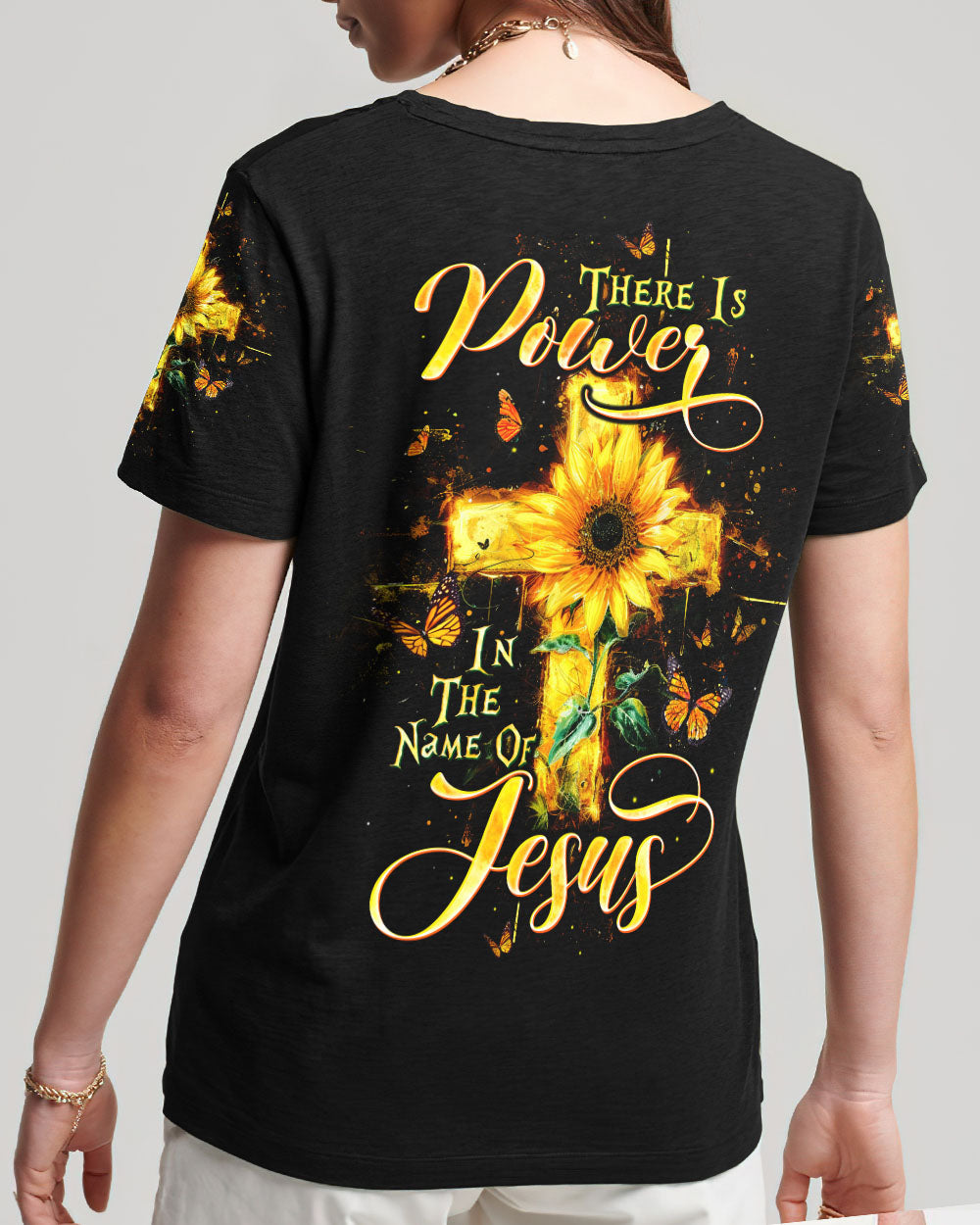 There Is Power In The Name Of Jesus Women's All Over Print - Tltw1203246