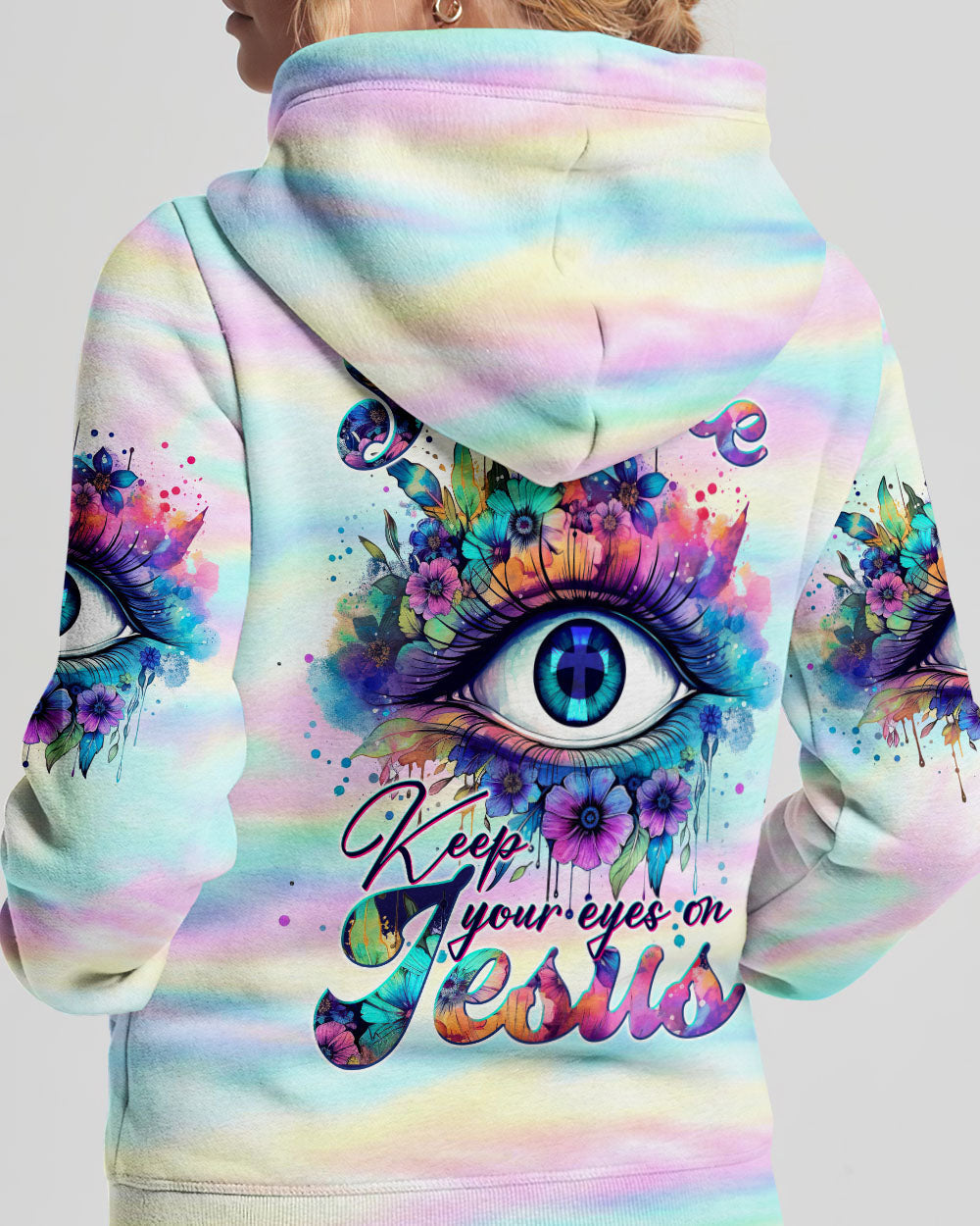 Keep Your Eye On Jesus Women's All Over Print Shirt - Tltw1210233