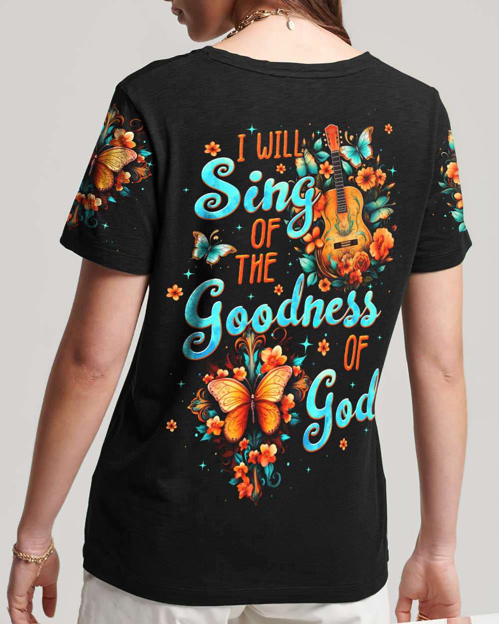 I Will Sing Of The Goodness Of God Women's All Over Print Shirt - Tltw1808234