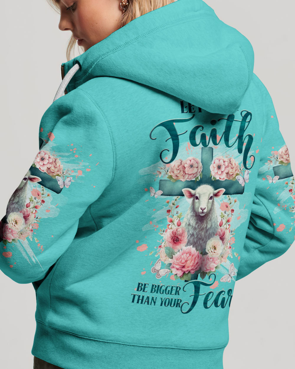 Let Your Faith Be Bigger Lamb Women's All Over Print Shirt - Tltw2109232