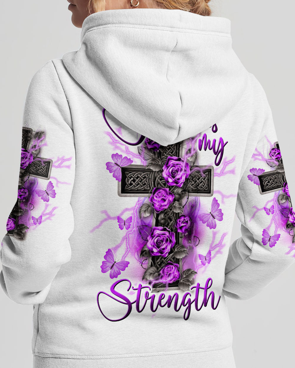 God Is My Strength Women's All Over Print Shirt - Tltw2309234