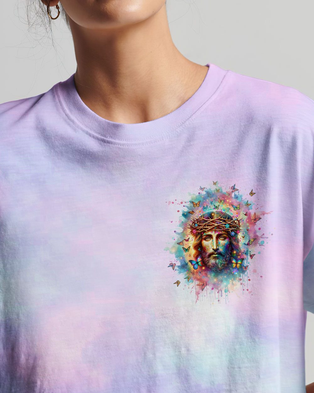 Way Maker Miracle Worker Jesus Watercolor Women's All Over Print Shirt - Tltw2711233