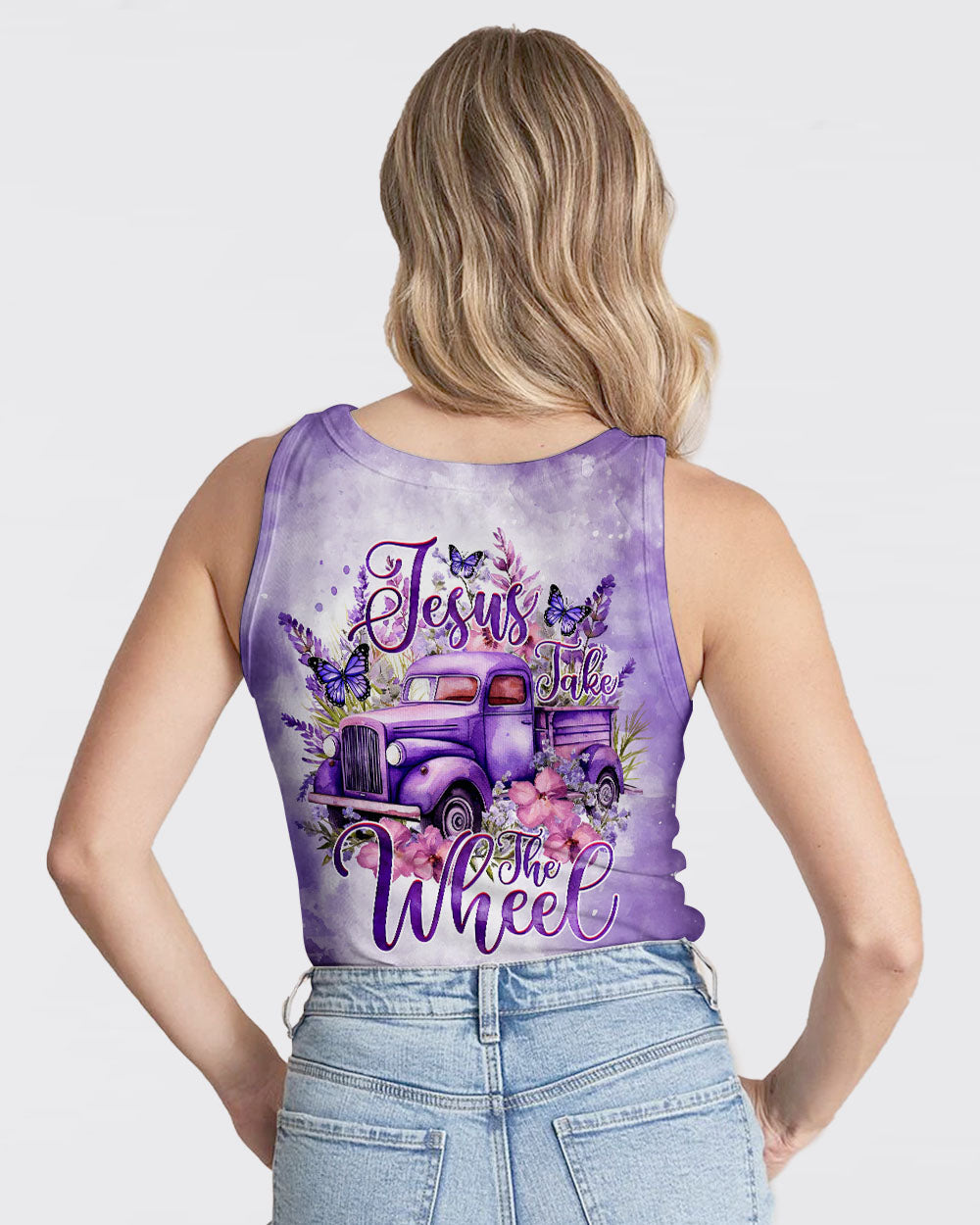 Jesus Take The Wheel Women's All Over Print Shirt - Ty0112231