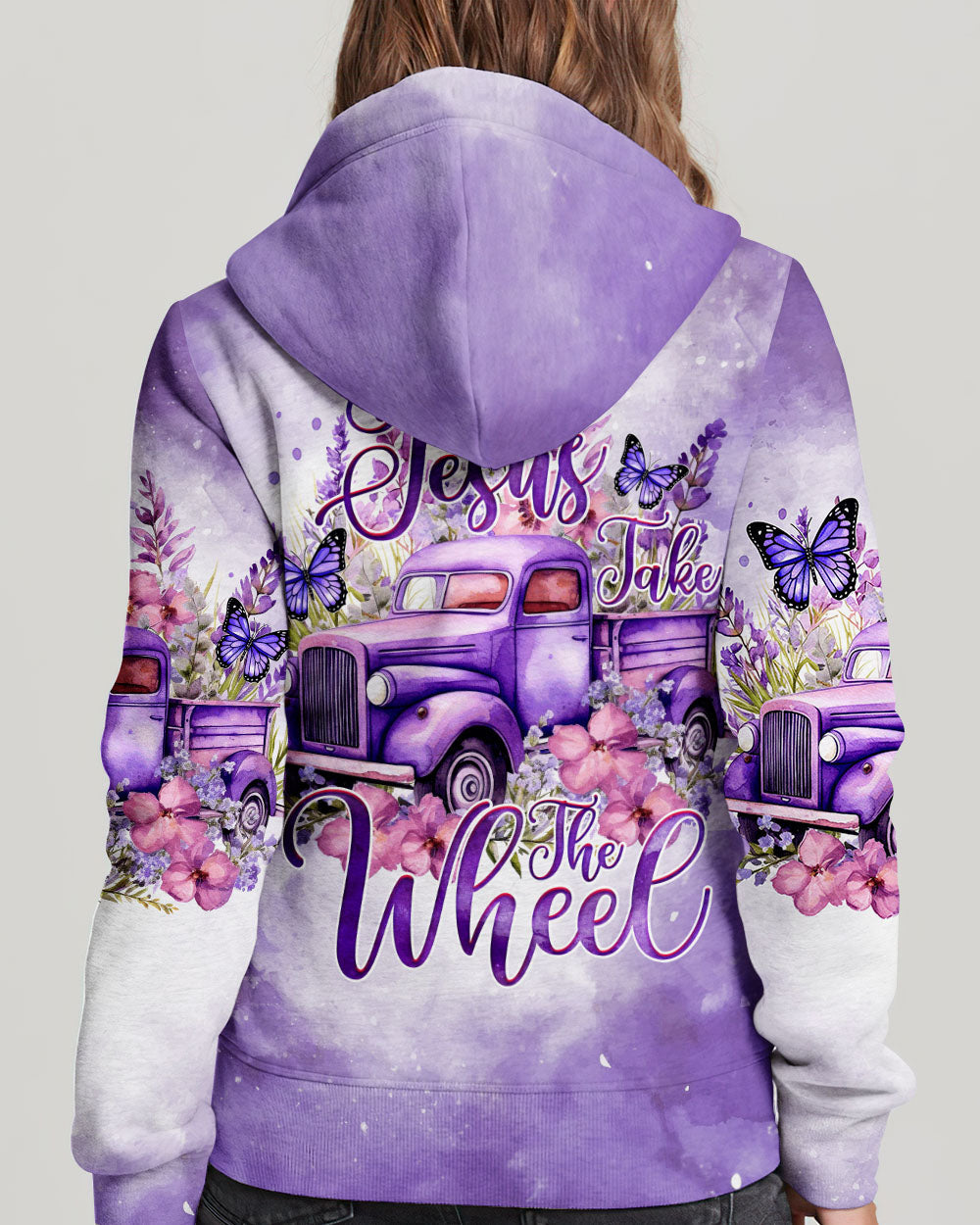 Jesus Take The Wheel Women's All Over Print Shirt - Ty0112231