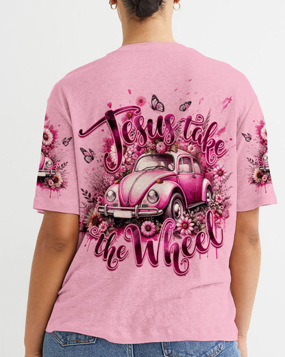 Jesus Take The Wheel Women's All Over Print Shirt - Ty1411234