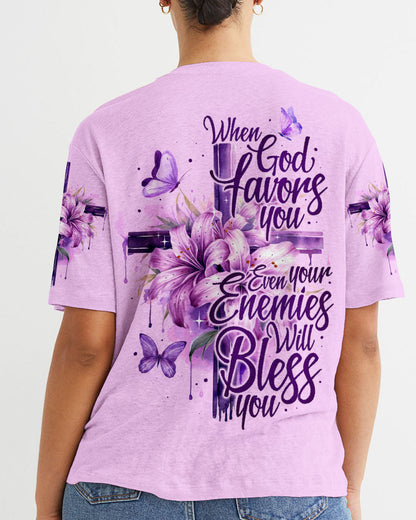 When God Favors You Women's All Over Print Shirt - Ty2308233