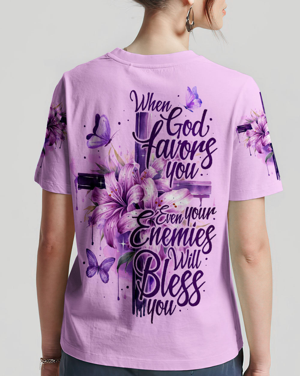 When God Favors You Women's All Over Print Shirt - Ty2308233