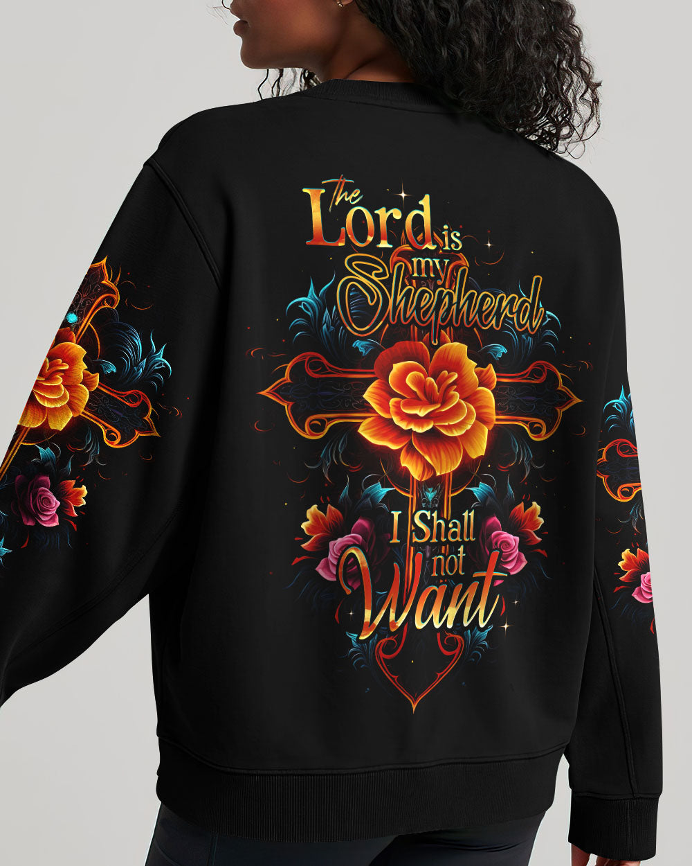 The Lord Is My Shepherd Women's All Over Print Shirt - Ty2809233