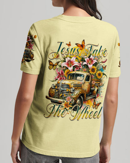 Jesus Take The Wheel Women's All Over Print Shirt - Ty3011232