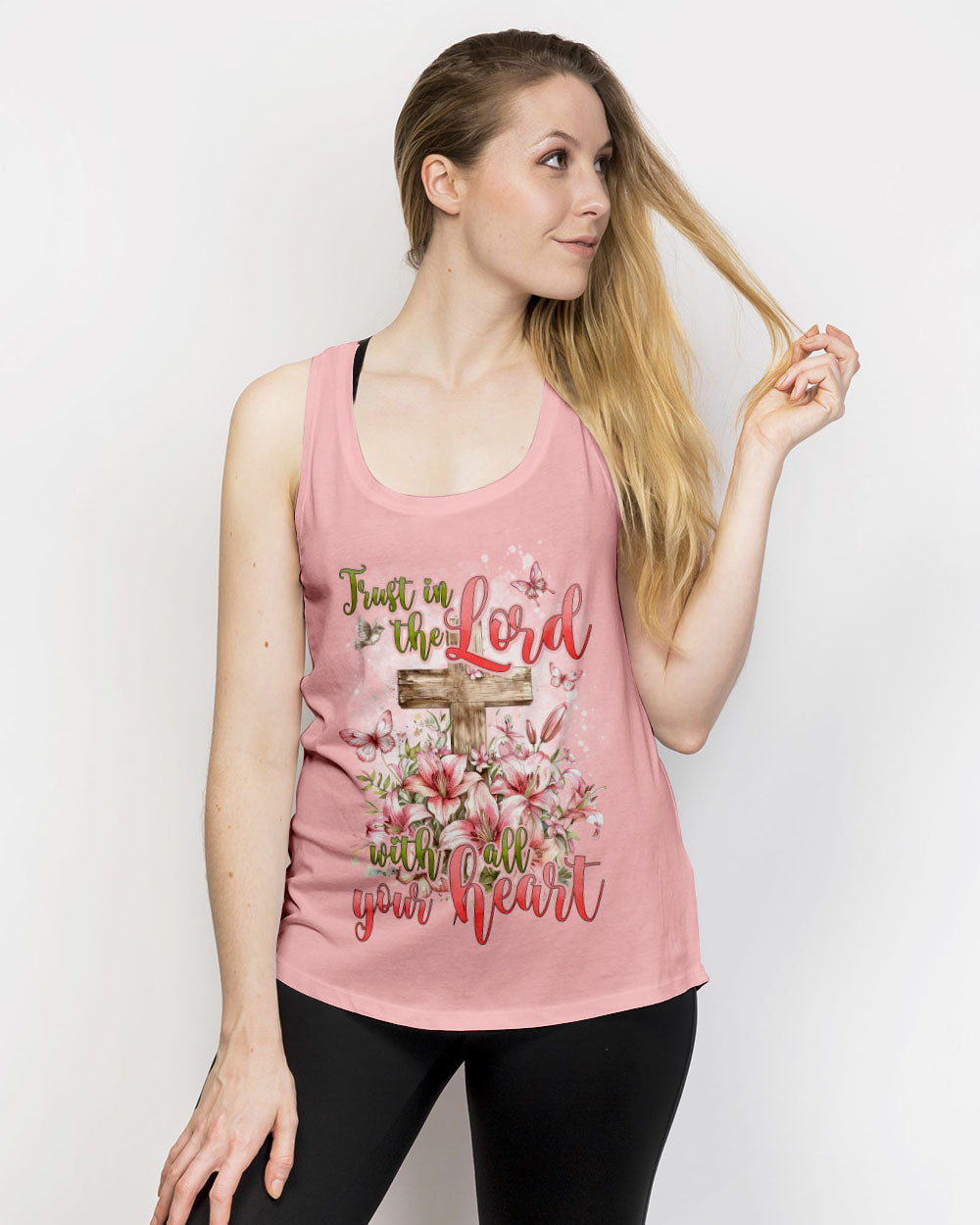 Trust In The Lord With All Your Heart Women's All Over Print Shirt - Tyhi2603241