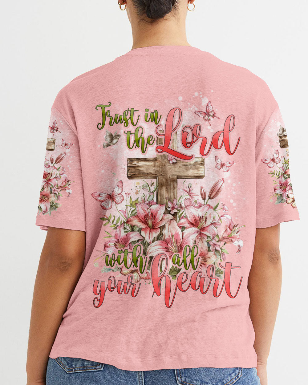 Trust In The Lord With All Your Heart Women's All Over Print Shirt - Tyhi2603241