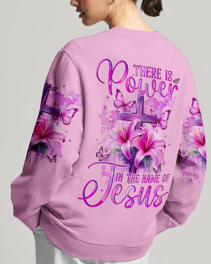 There Is Power In The Name Of Jesus Women's All Over Print Shirt - Tyqy0203342