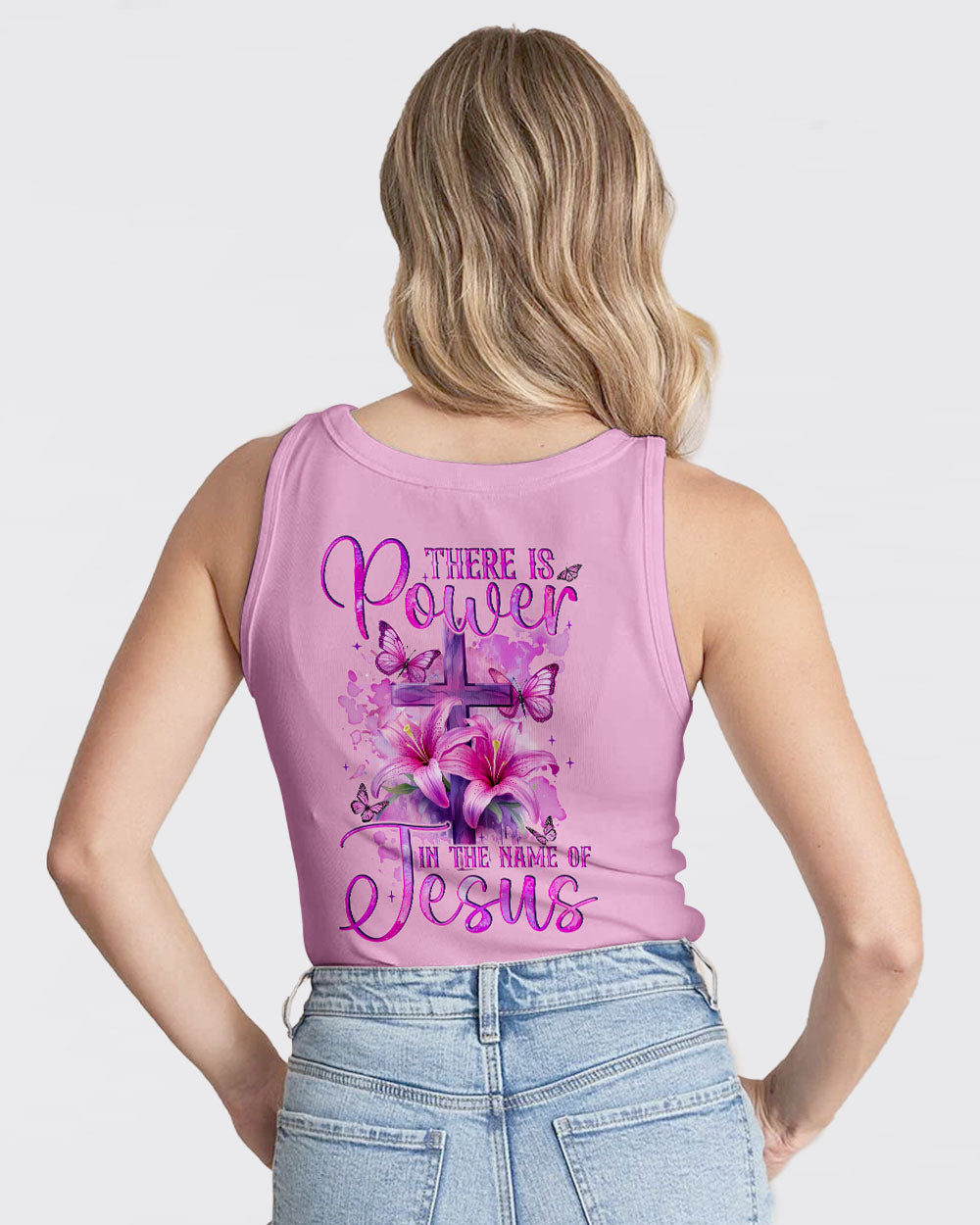 There Is Power In The Name Of Jesus Women's All Over Print Shirt - Tyqy0203342