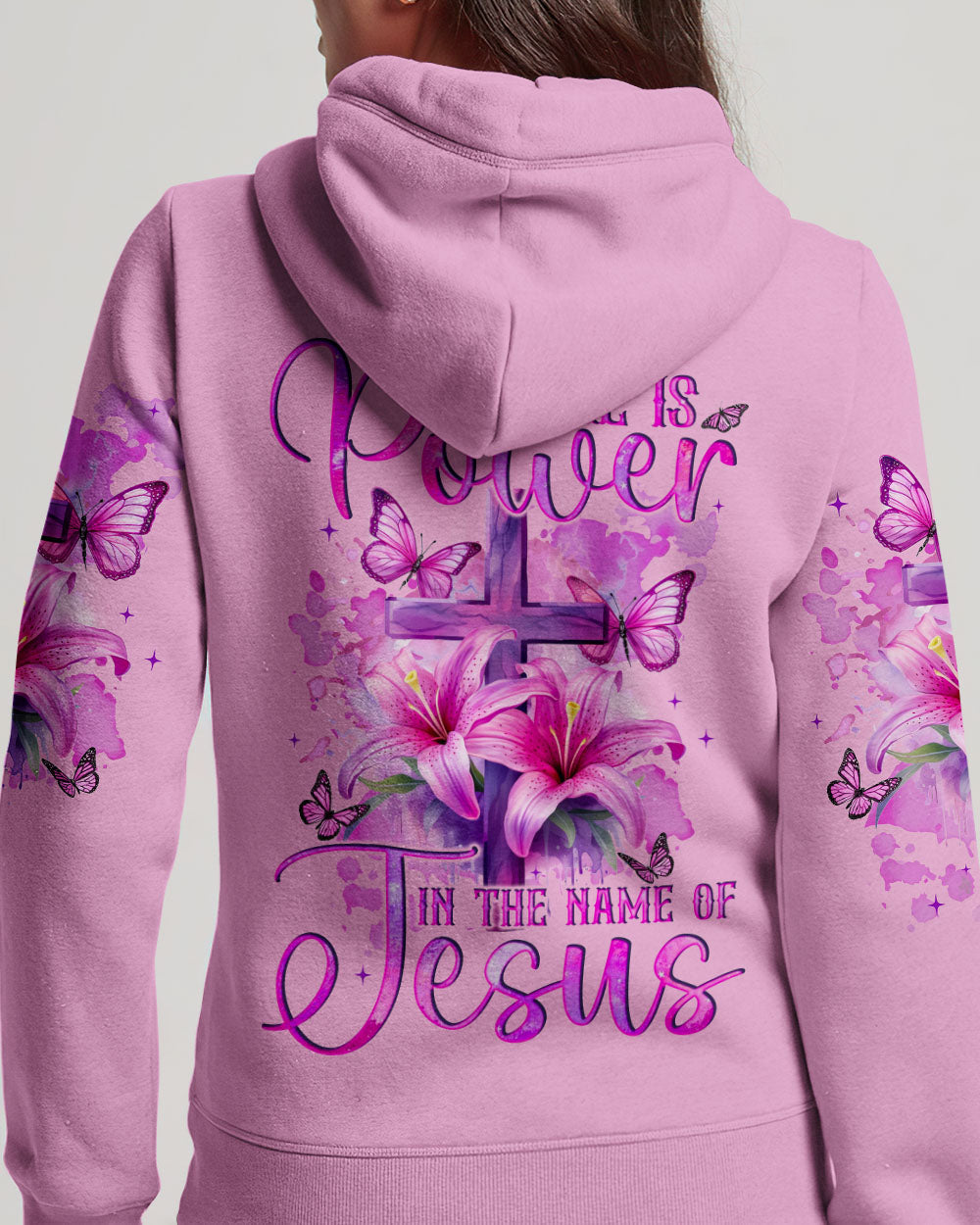 There Is Power In The Name Of Jesus Women's All Over Print Shirt - Tyqy0203342