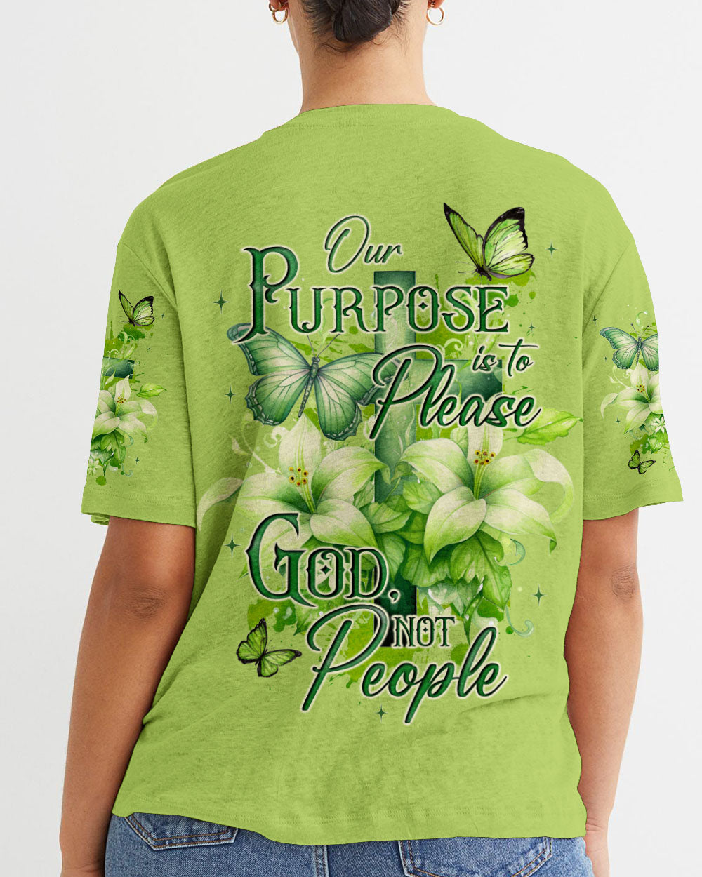 Our Purpose Women's All Over Print Shirt - Tyqy0609234