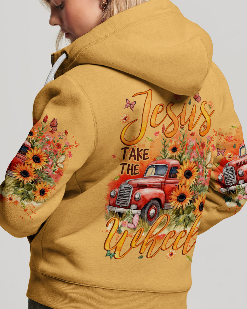 Jesus Take The Wheel Women's All Over Print Shirt - Tyqy0812232