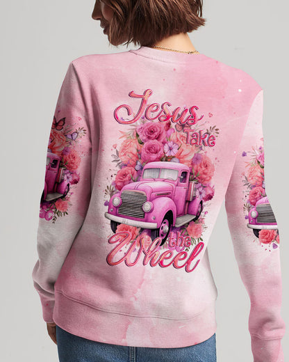 Jesus Take The Wheel Women's All Over Print Shirt - Tyqy1011234