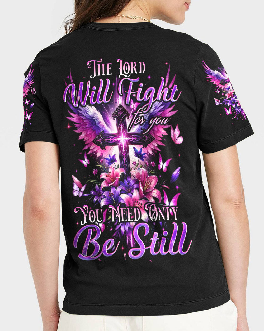 The Lord Will Fight For You Women's All Over Print Shirt - Tyqy1101242