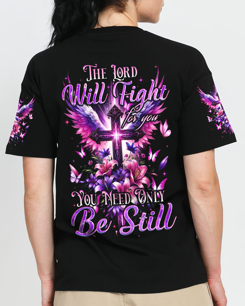 The Lord Will Fight For You Women's All Over Print Shirt - Tyqy1101242