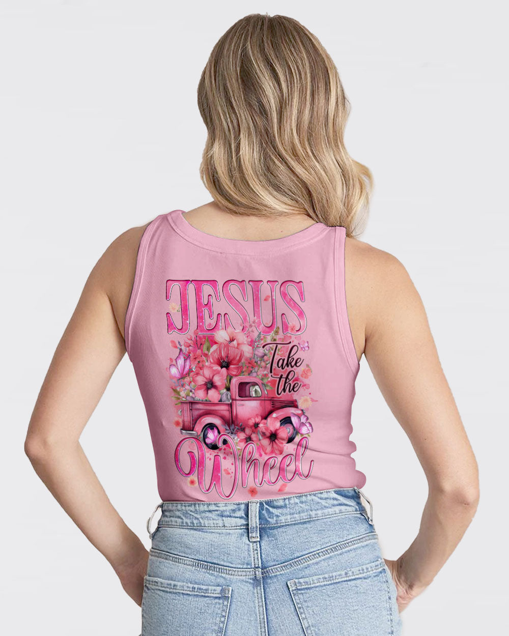 Jesus Take The Wheel Women's All Over Print Shirt - Tyqy1112232