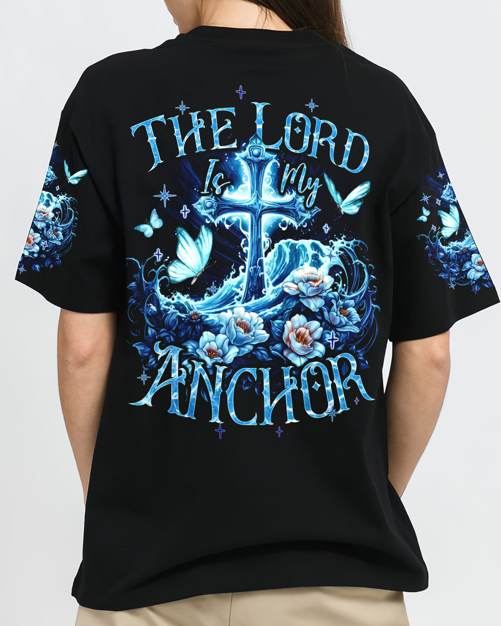 The Lord Is My Anchor Women's All Over Print Shirt - Tyqy1310231