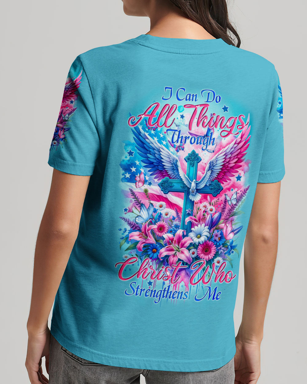 I Can Do All Things Women's All Over Print Shirt - Tyqy1311231