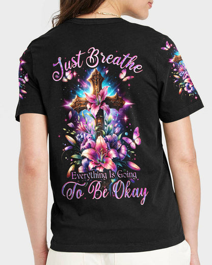 Just Breathe Women's All Over Print Shirt - Tyqy1411232