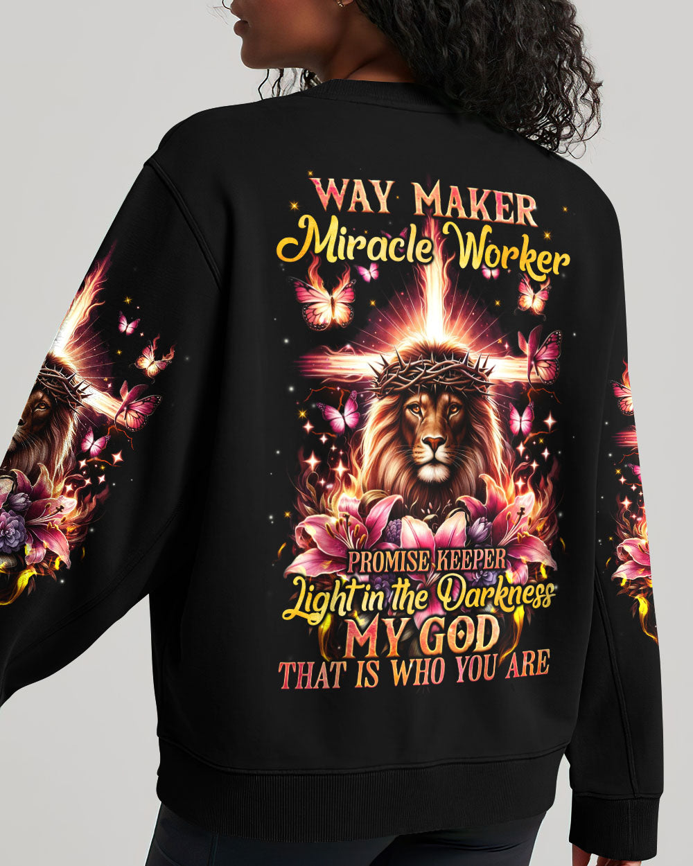 Way Maker Lion Women's All Over Print Shirt - Tyqy1701243