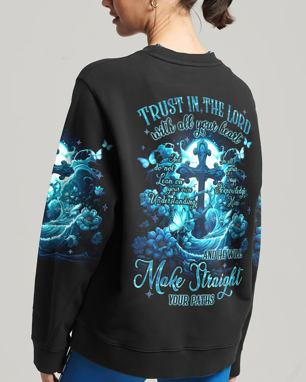 Trust In The Lord Women's All Over Print Shirt - Tyqy1910233