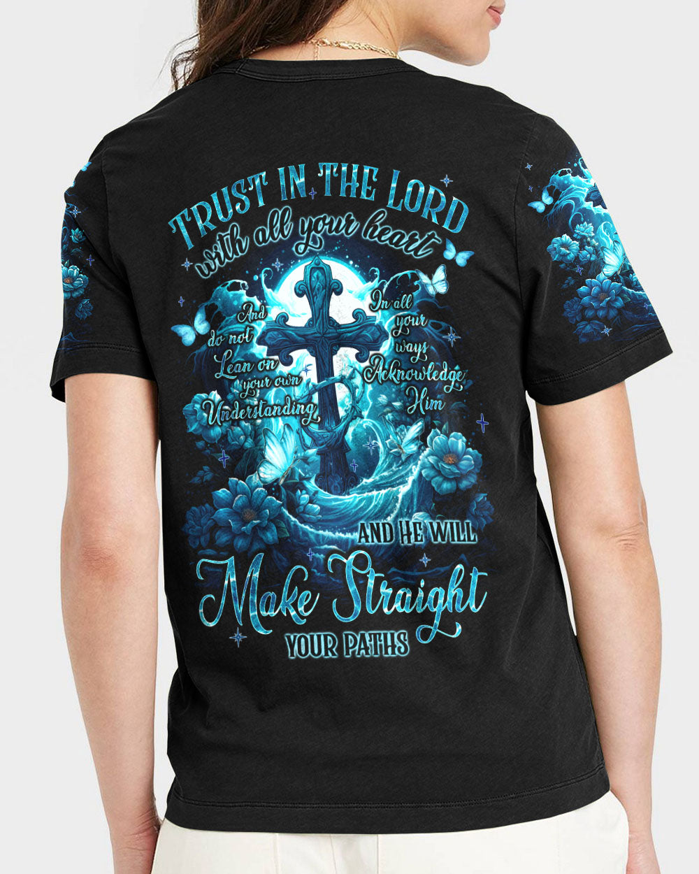 Trust In The Lord Women's All Over Print Shirt - Tyqy1910233