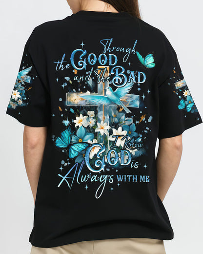 God Always With Me Women's All Over Print Shirt - Tyqy2009232