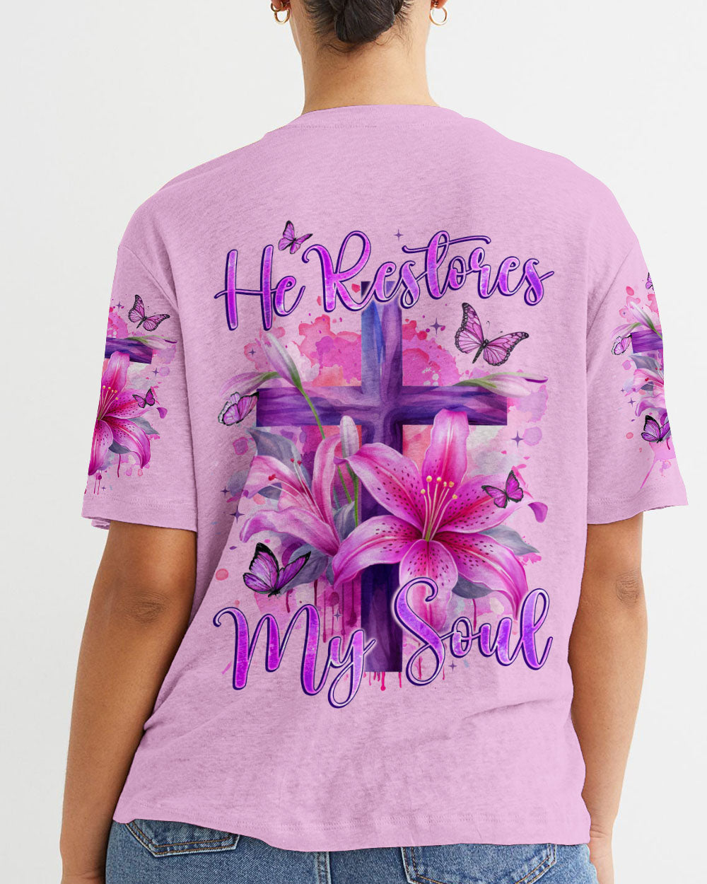 He Restores My Soul Women's All Over Print Shirt - Tyqy2201242