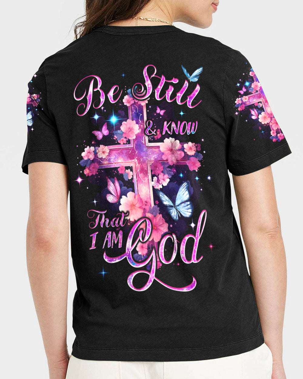 Be Still and Know That I Am God Women's All Over Print Shirt - Tyqy2310232