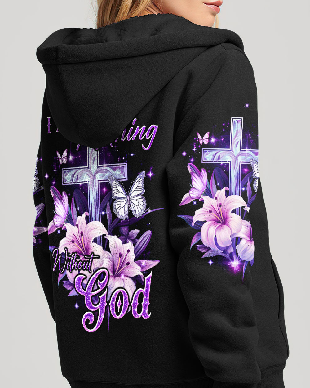 I Am Nothing Without God Women's All Over Print Shirt - Tyqy2410231