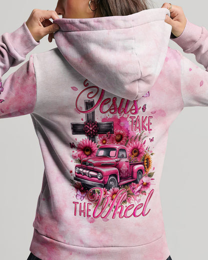 Jesus Take The Wheel Women's All Over Print Shirt - Tyqy2411231