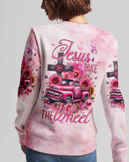 Jesus Take The Wheel Women's All Over Print Shirt - Tyqy2411231